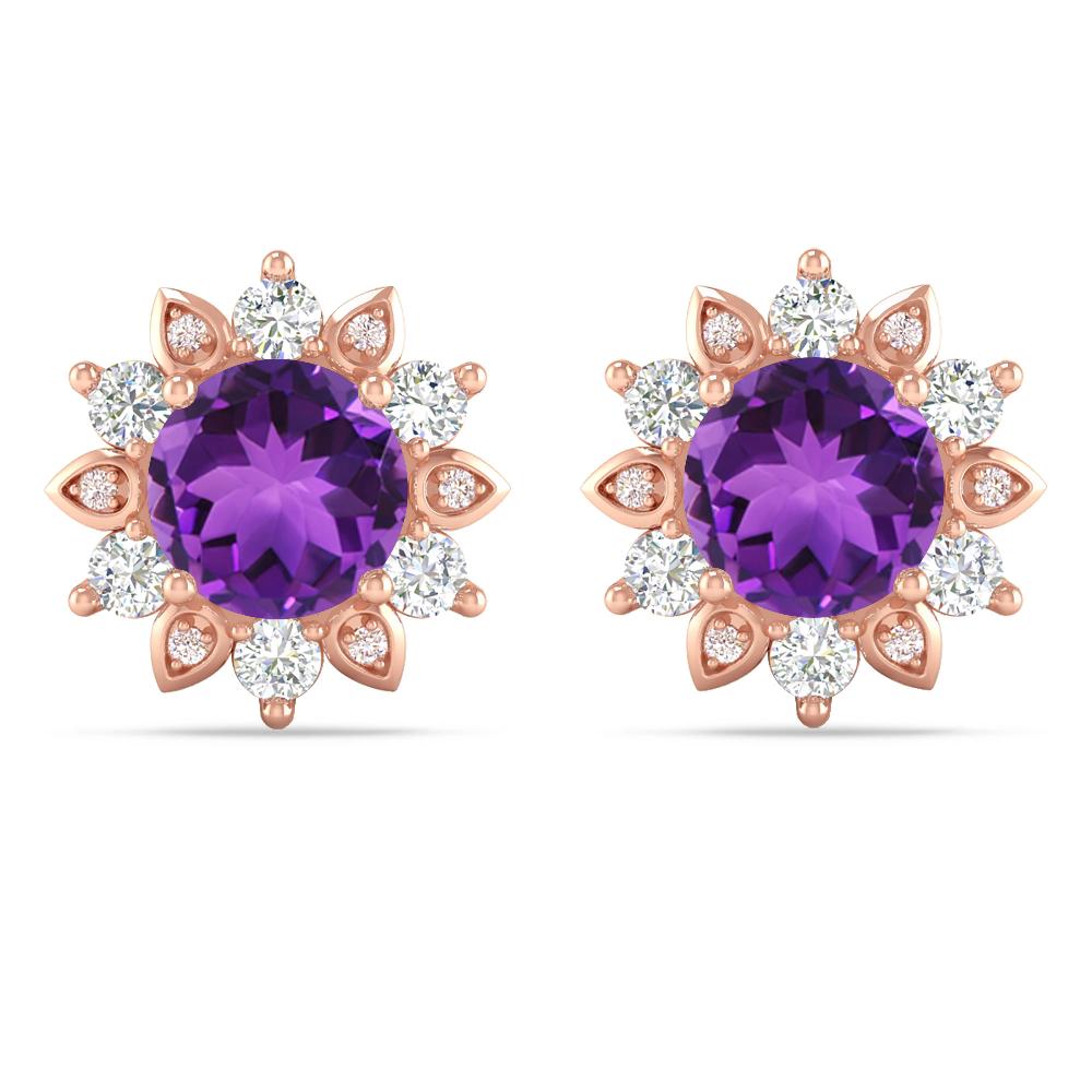 Rose Gold - Amethyst