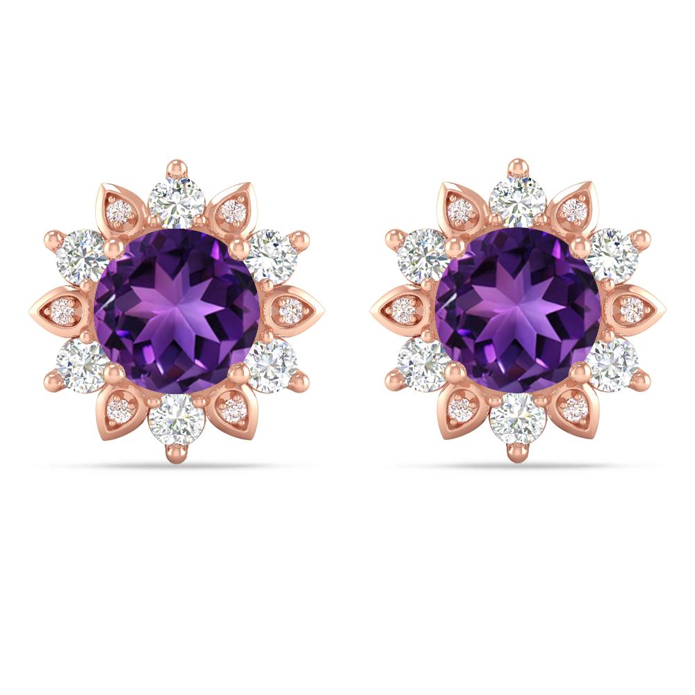 Rose Gold - Amethyst