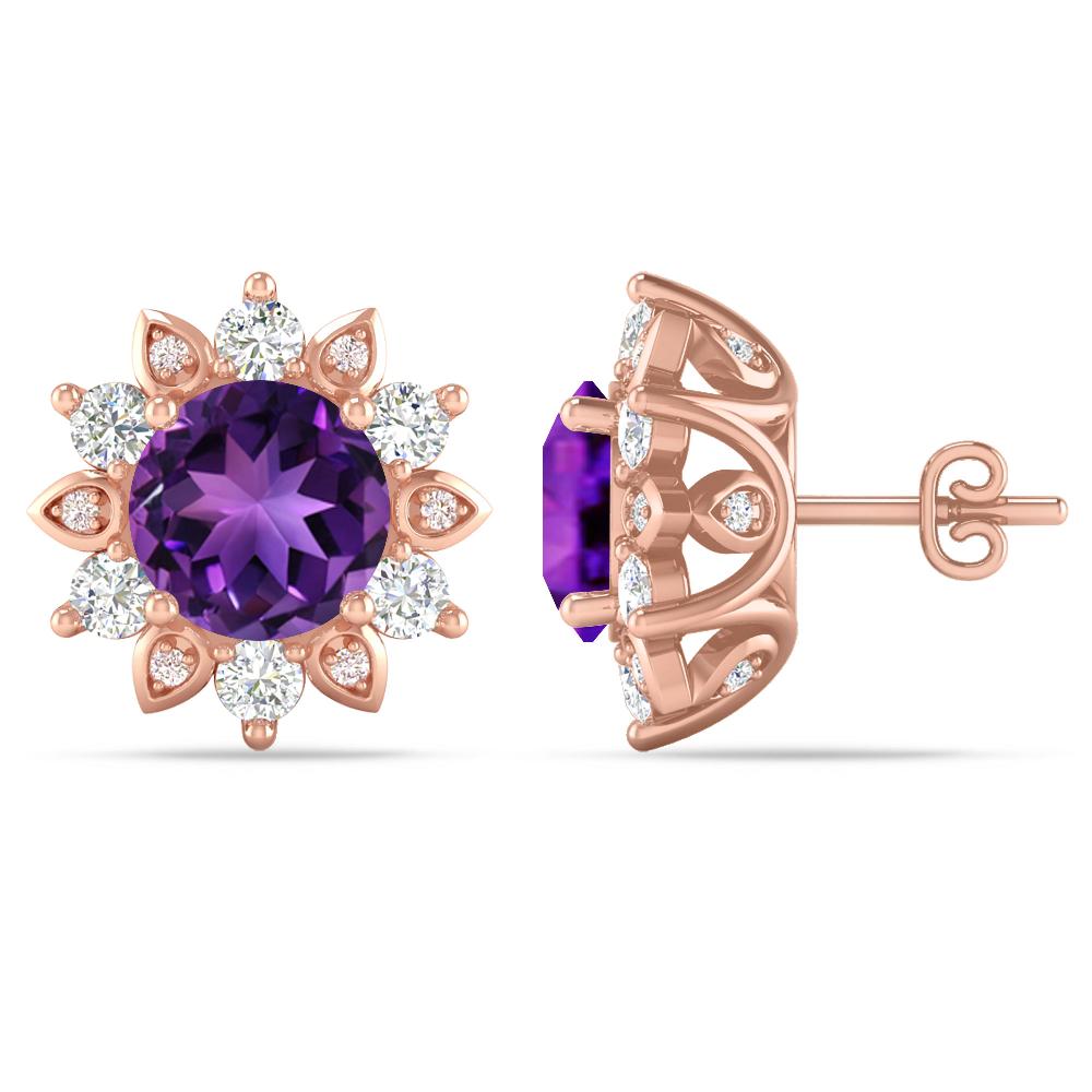 Rose Gold - Amethyst
