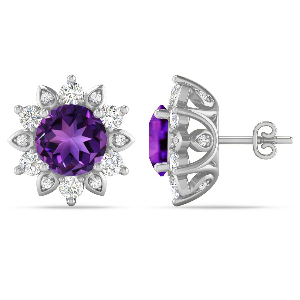 White Gold - Amethyst