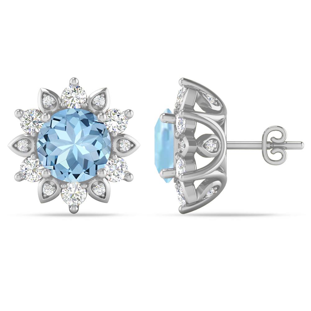 White Gold - Aquamarine