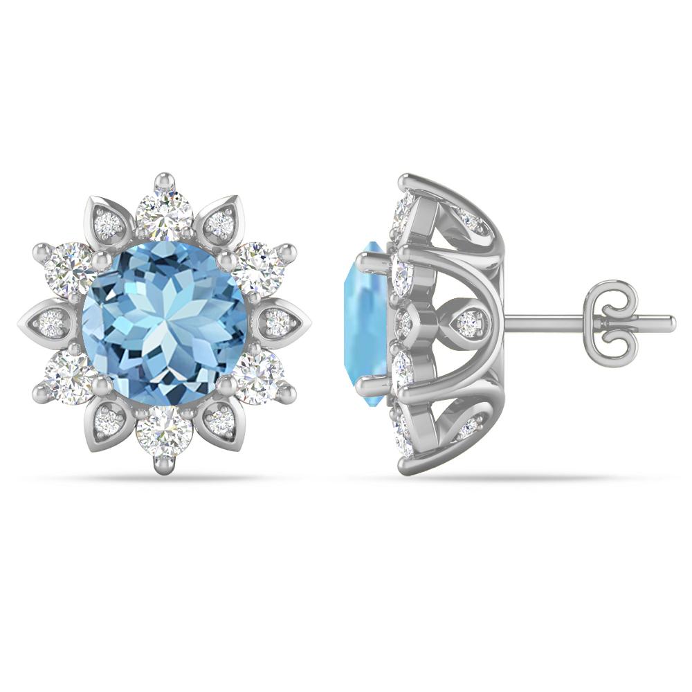 White Gold - Aquamarine