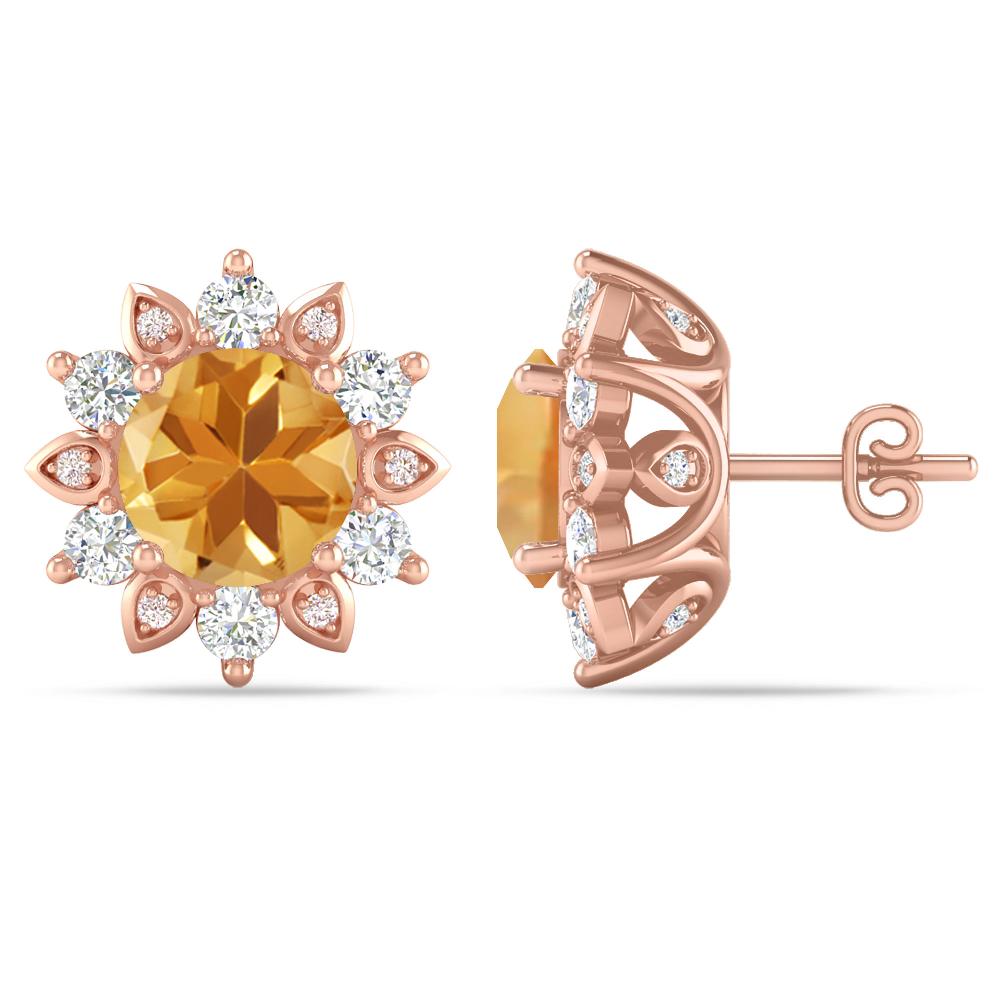 Rose Gold - Citrine