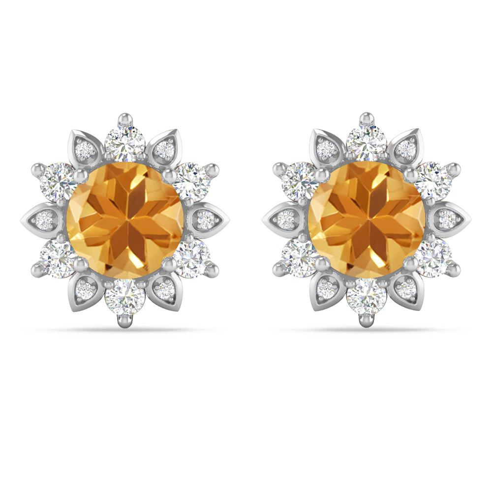 White Gold - Citrine