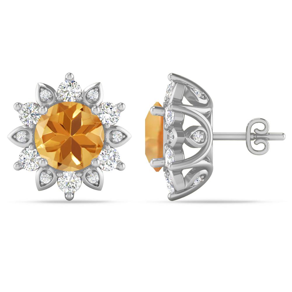 White Gold - Citrine