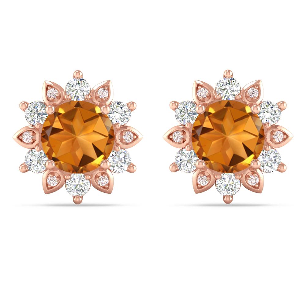 Rose Gold - Citrine