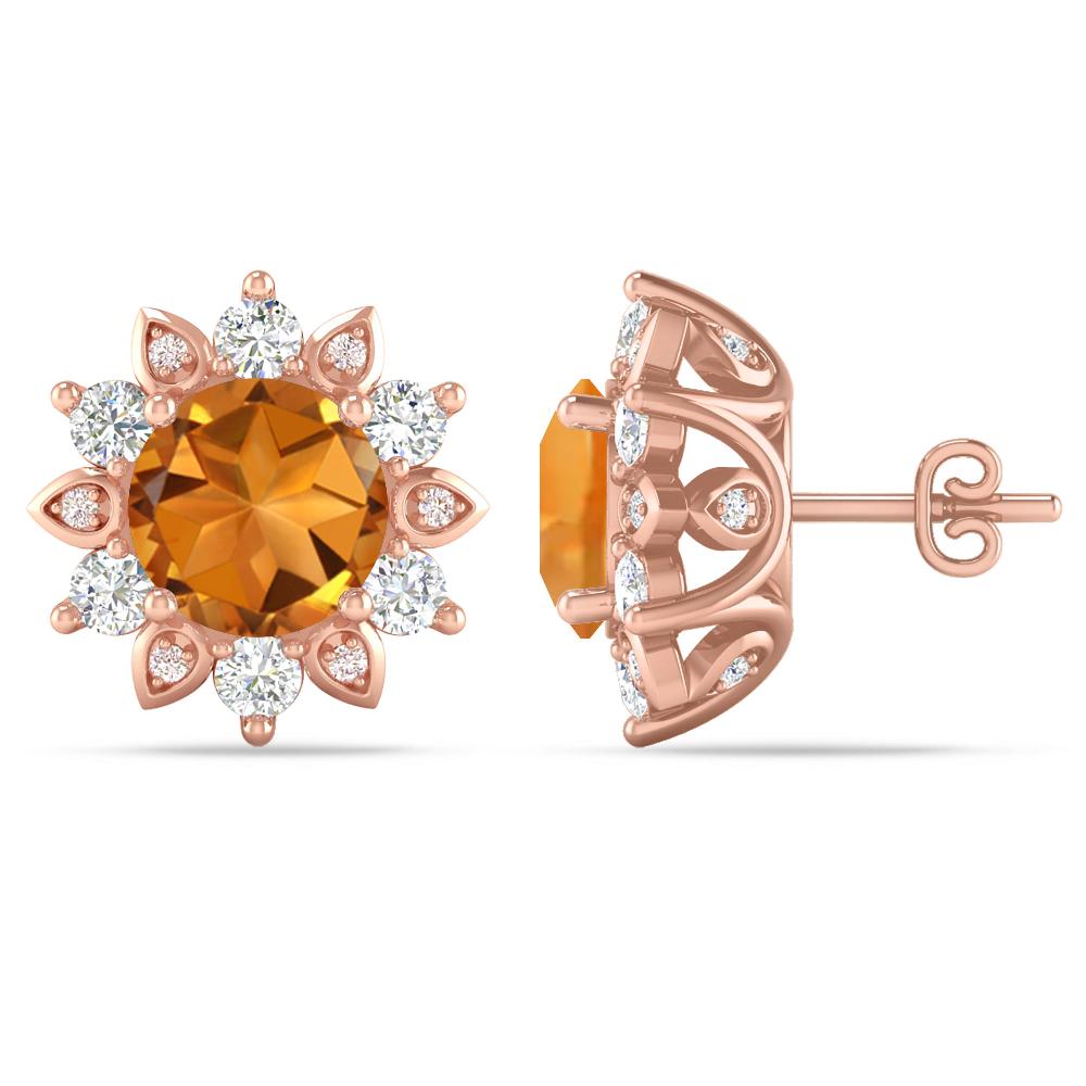 Rose Gold - Citrine