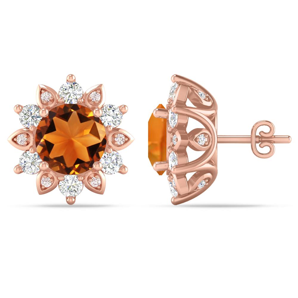 Rose Gold - Citrine