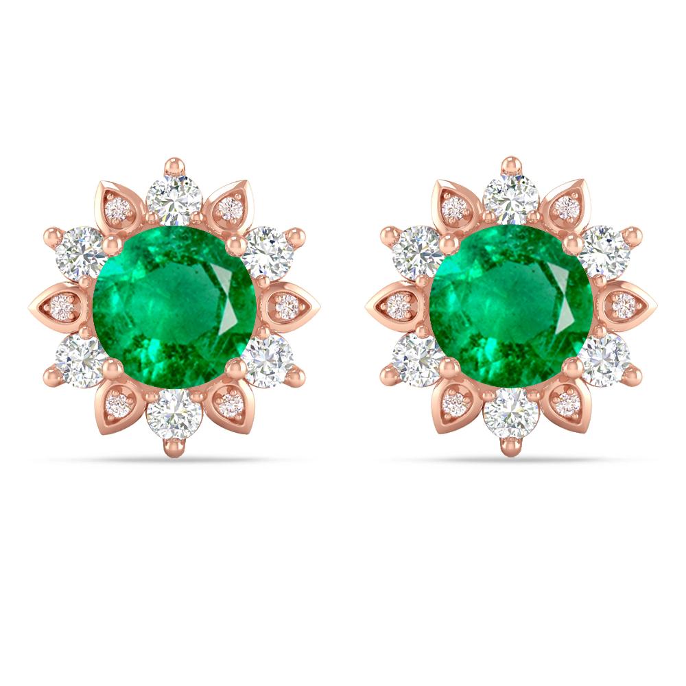 Rose Gold - Emerald