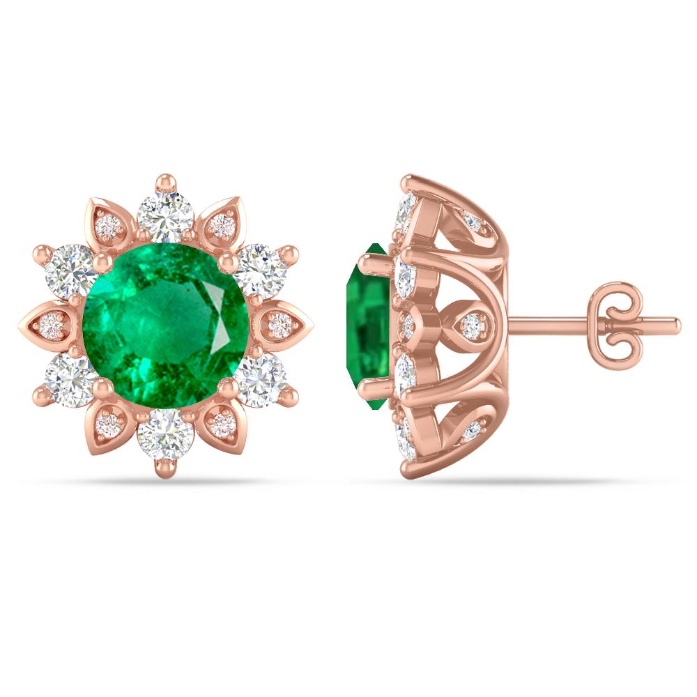Rose Gold - Emerald