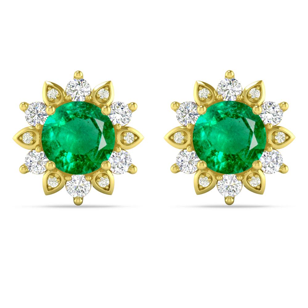 Yellow Gold - Emerald