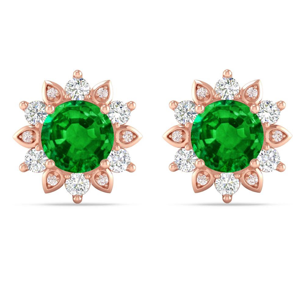 Rose Gold - Emerald