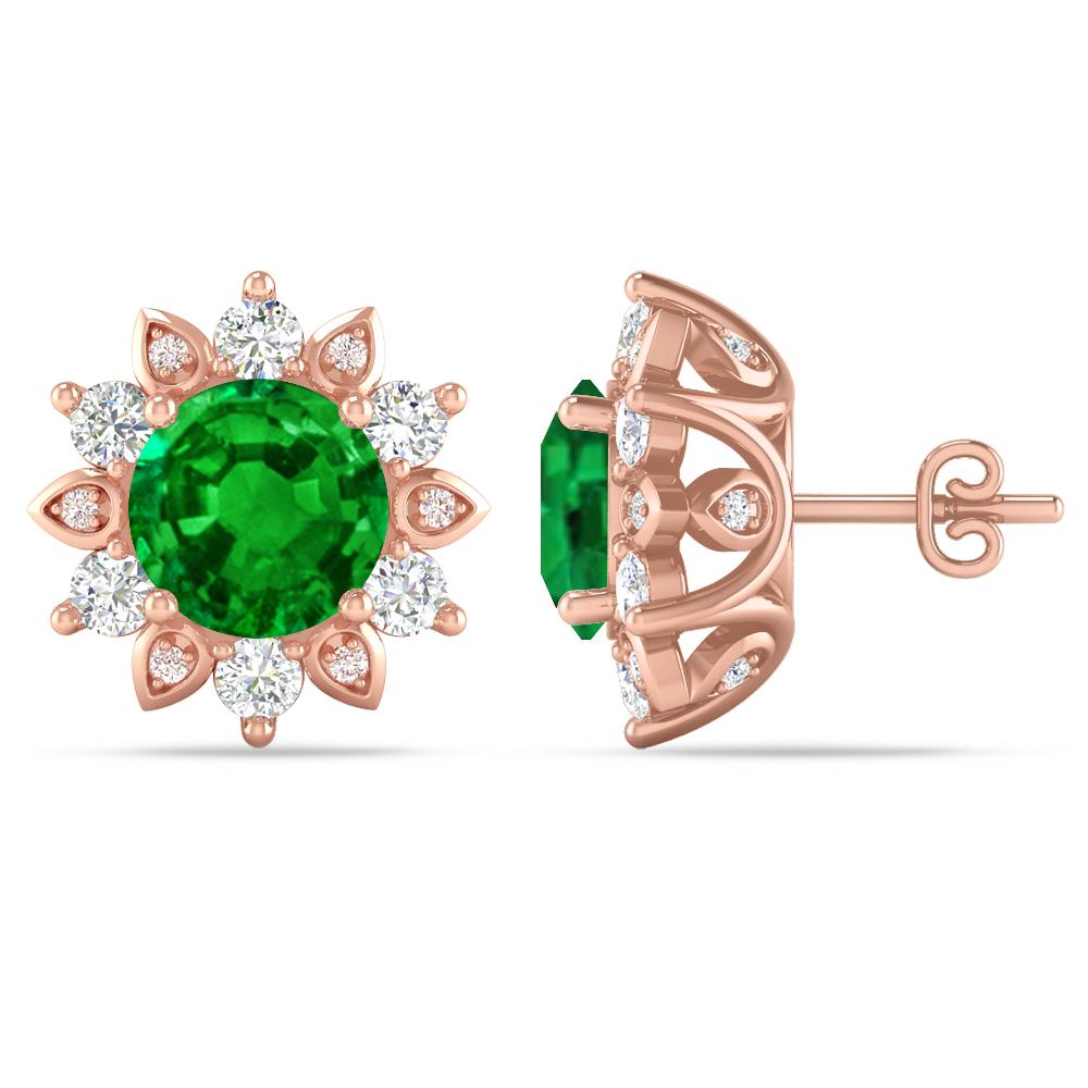 Rose Gold - Emerald