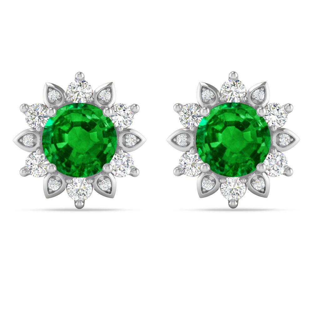 White Gold - Emerald