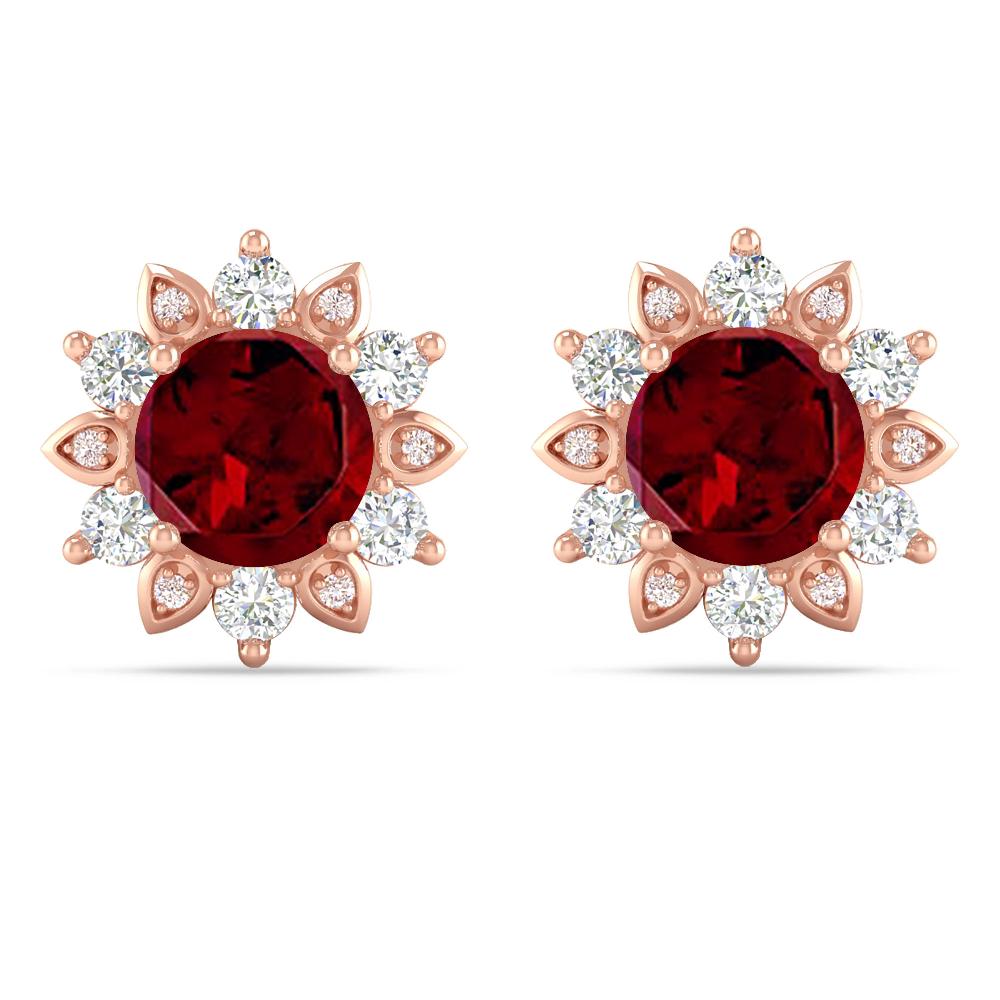 Rose Gold - Garnet