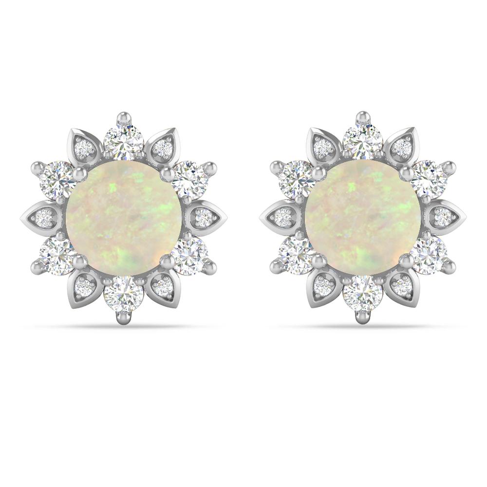 White Gold - Opal