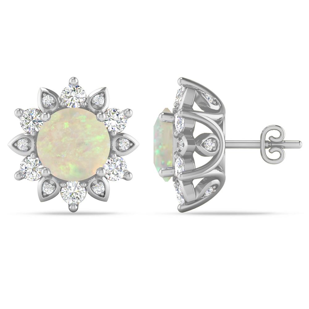 White Gold - Opal