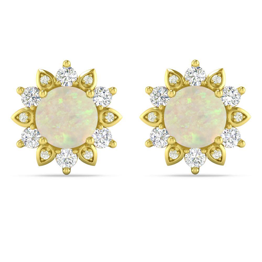 Yellow Gold - Opal
