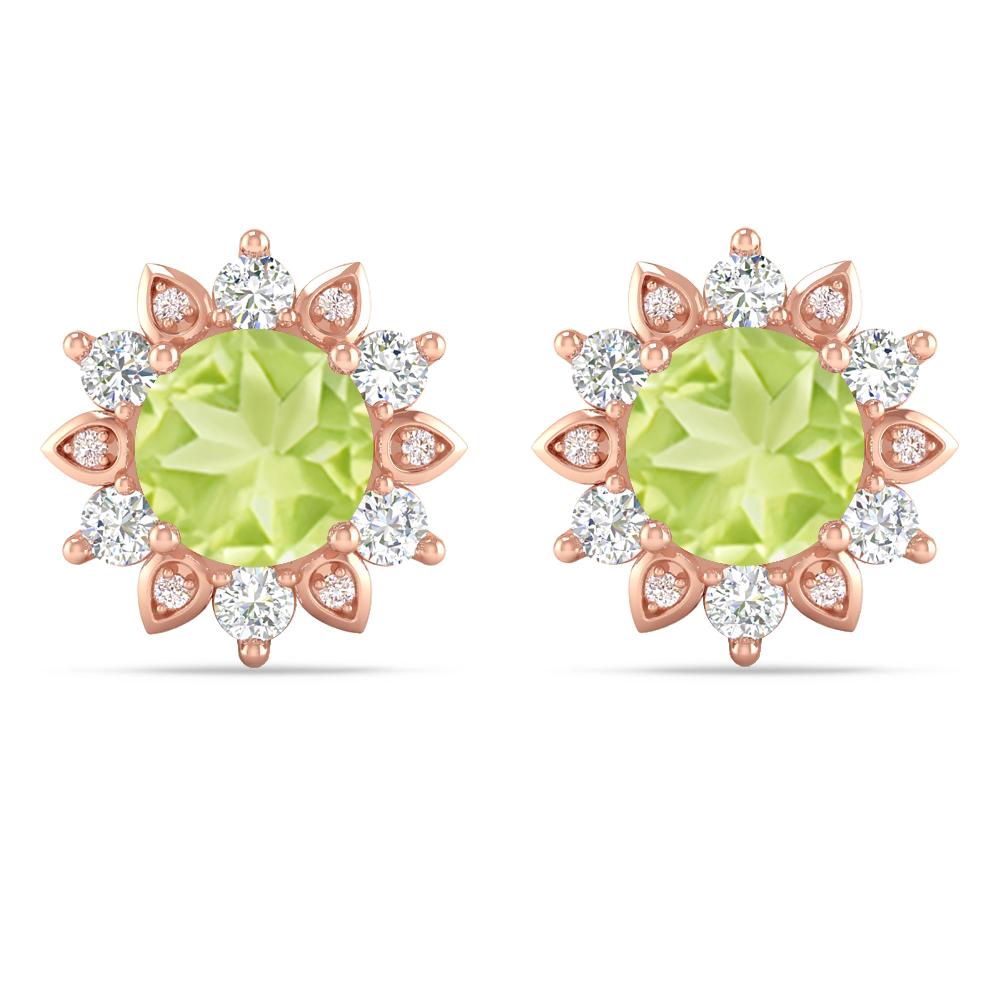 Rose Gold - Peridot