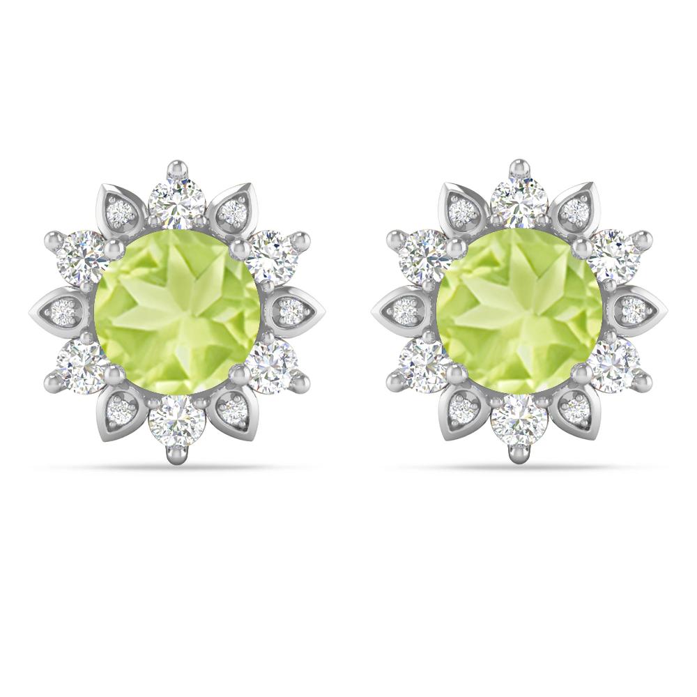 White Gold - Peridot