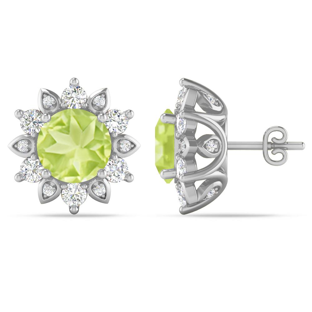 White Gold - Peridot