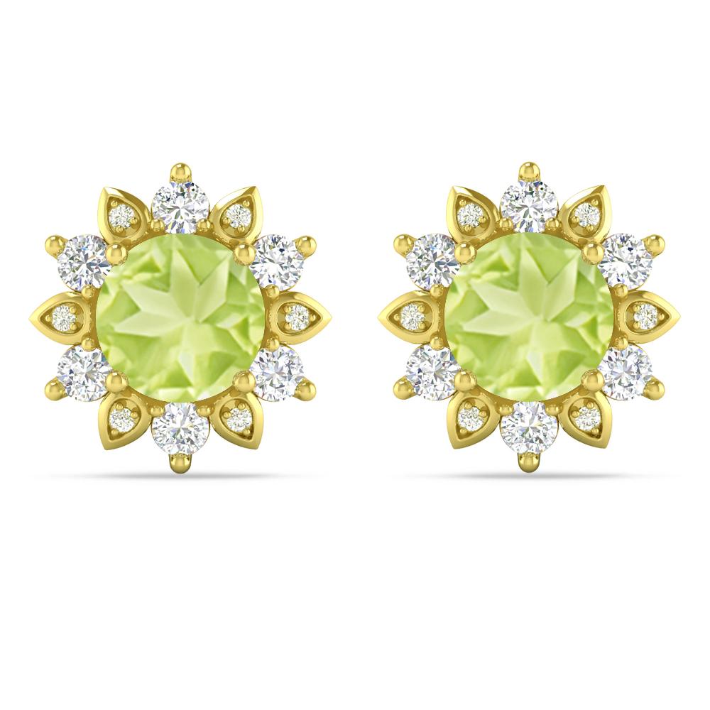 Yellow Gold - Peridot