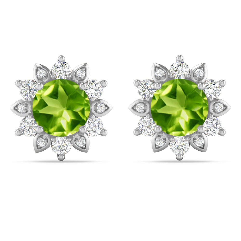 White Gold - Peridot