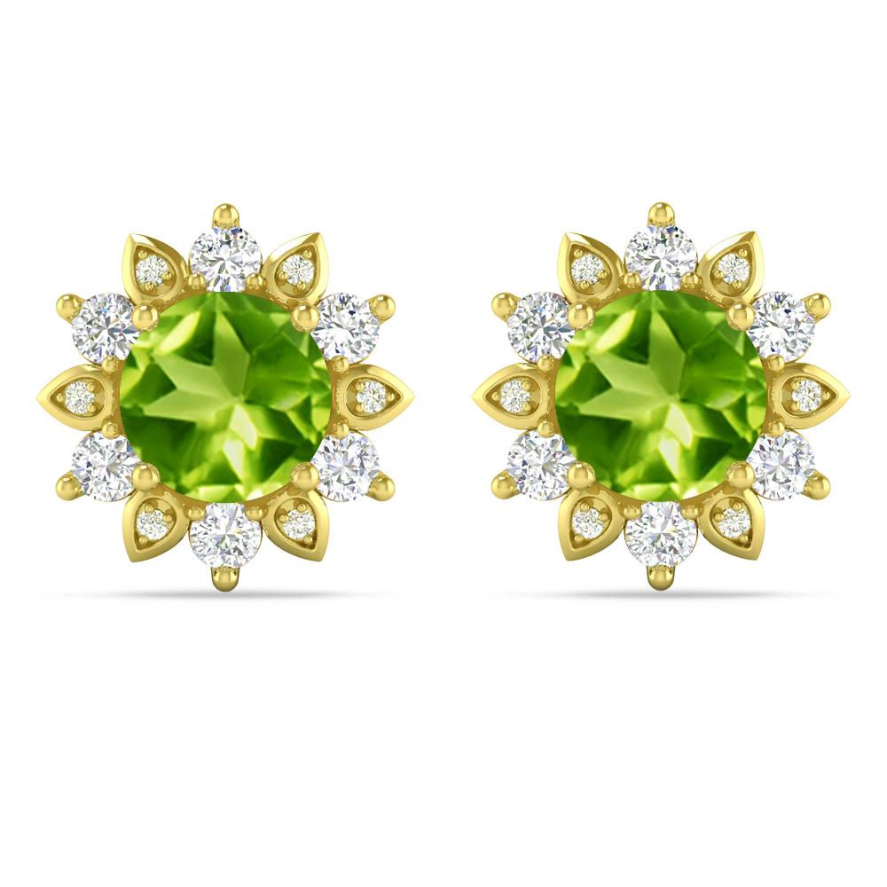 Yellow Gold - Peridot