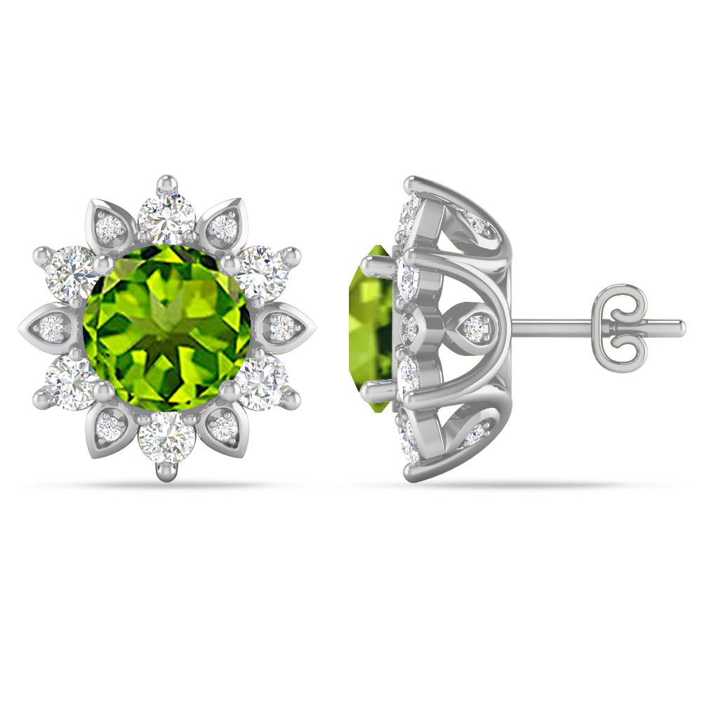 White Gold - Peridot