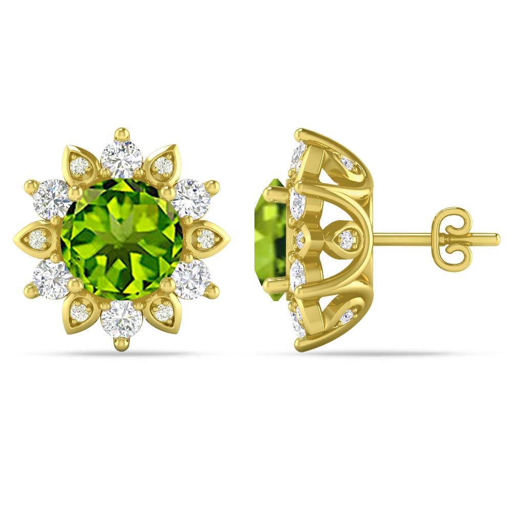 Yellow Gold - Peridot