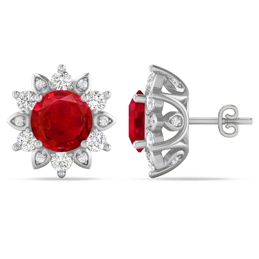 White Gold - Ruby