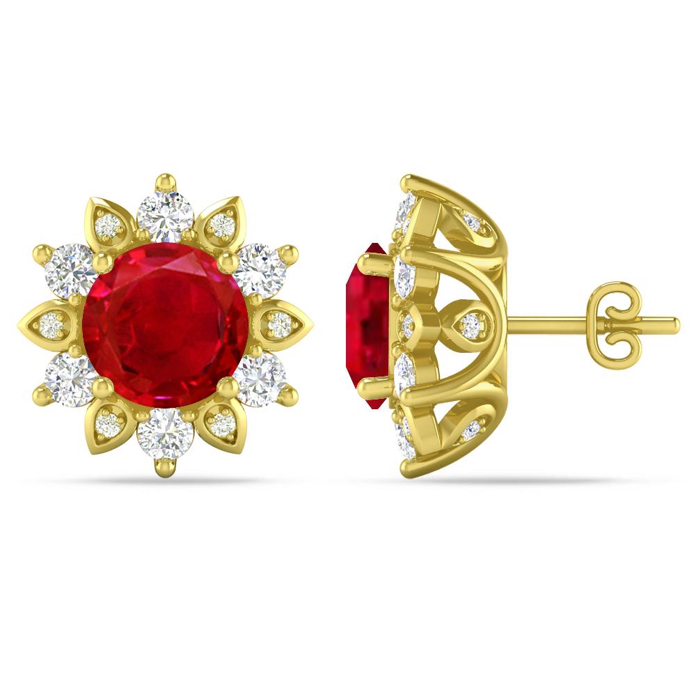 Yellow Gold - Ruby