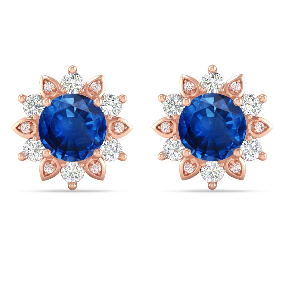 Rose Gold - Sapphire