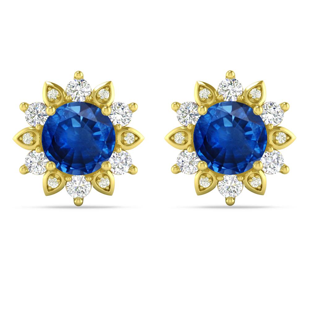 Yellow Gold - Sapphire
