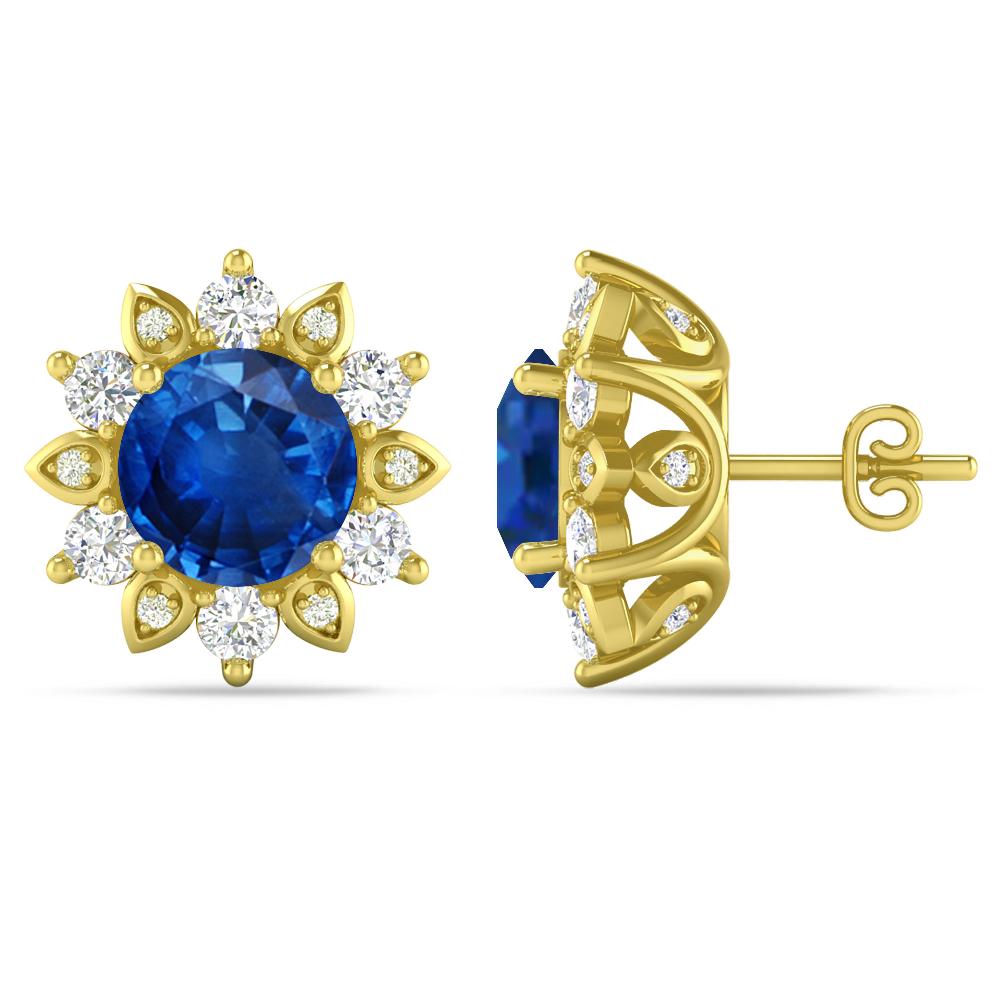 Yellow Gold - Sapphire