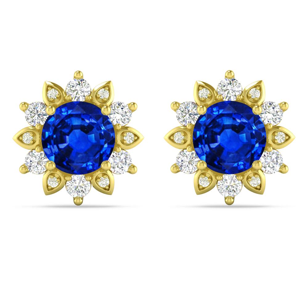 Yellow Gold - Sapphire