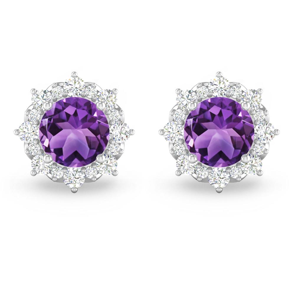 White Gold - Amethyst