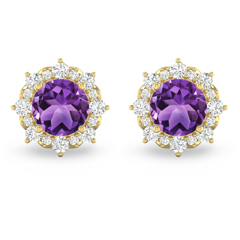 Yellow Gold - Amethyst