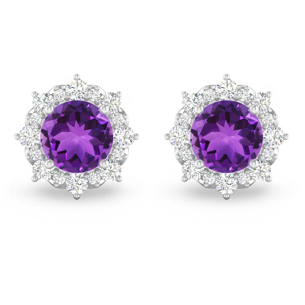 White Gold - Amethyst
