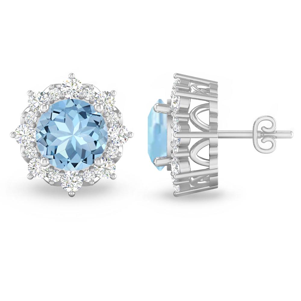 White Gold - Aquamarine