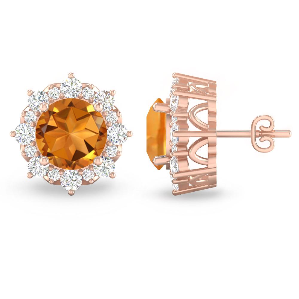 Rose Gold - Citrine