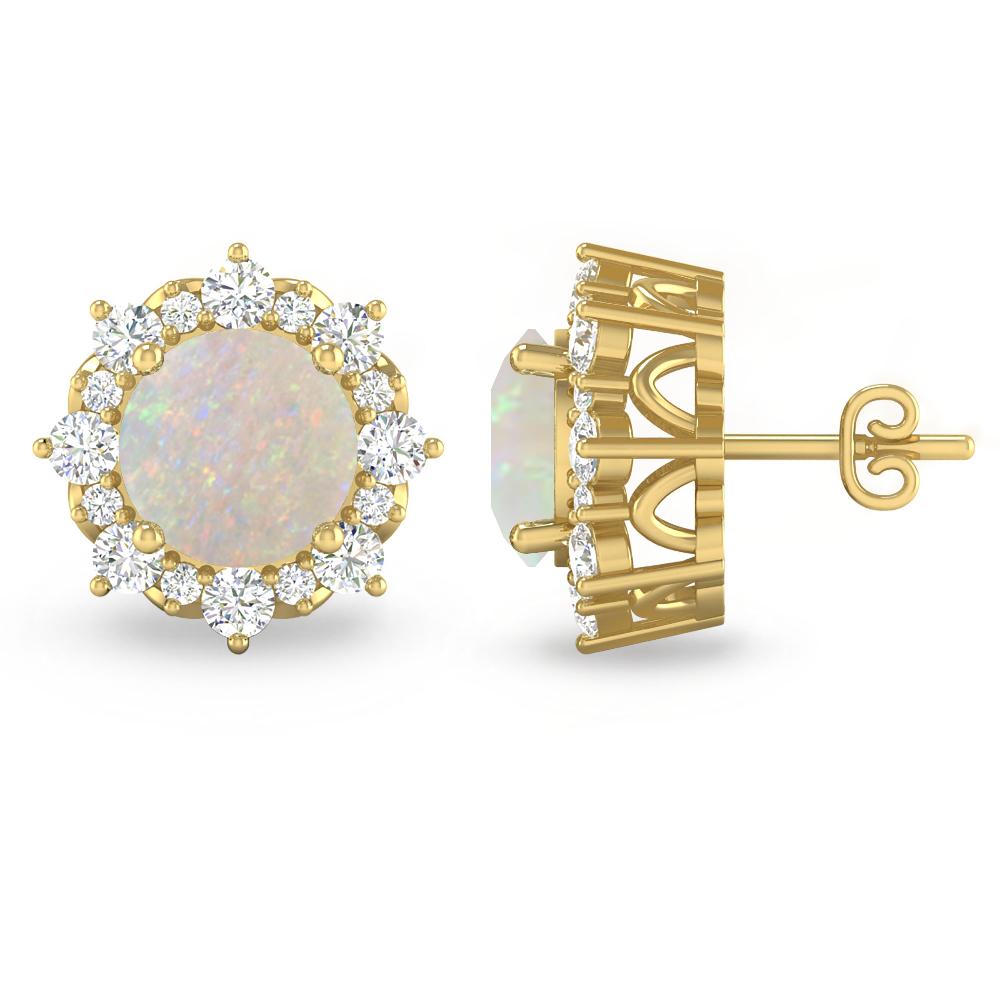 Yellow Gold - Opal