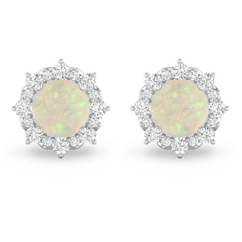 White Gold - Opal
