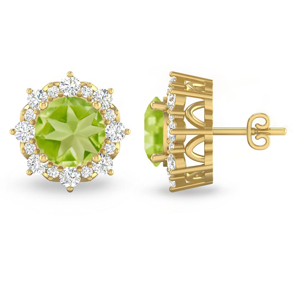 Yellow Gold - Peridot