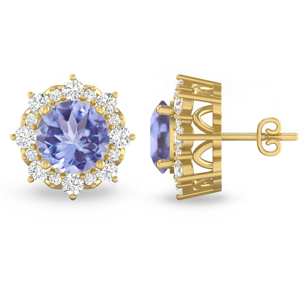 Yellow Gold - Tanzanite