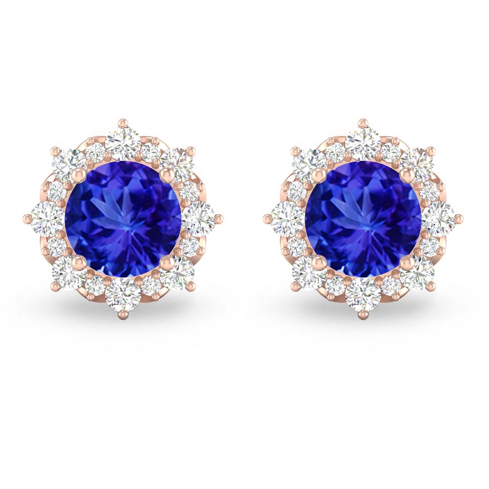 Rose Gold - Tanzanite
