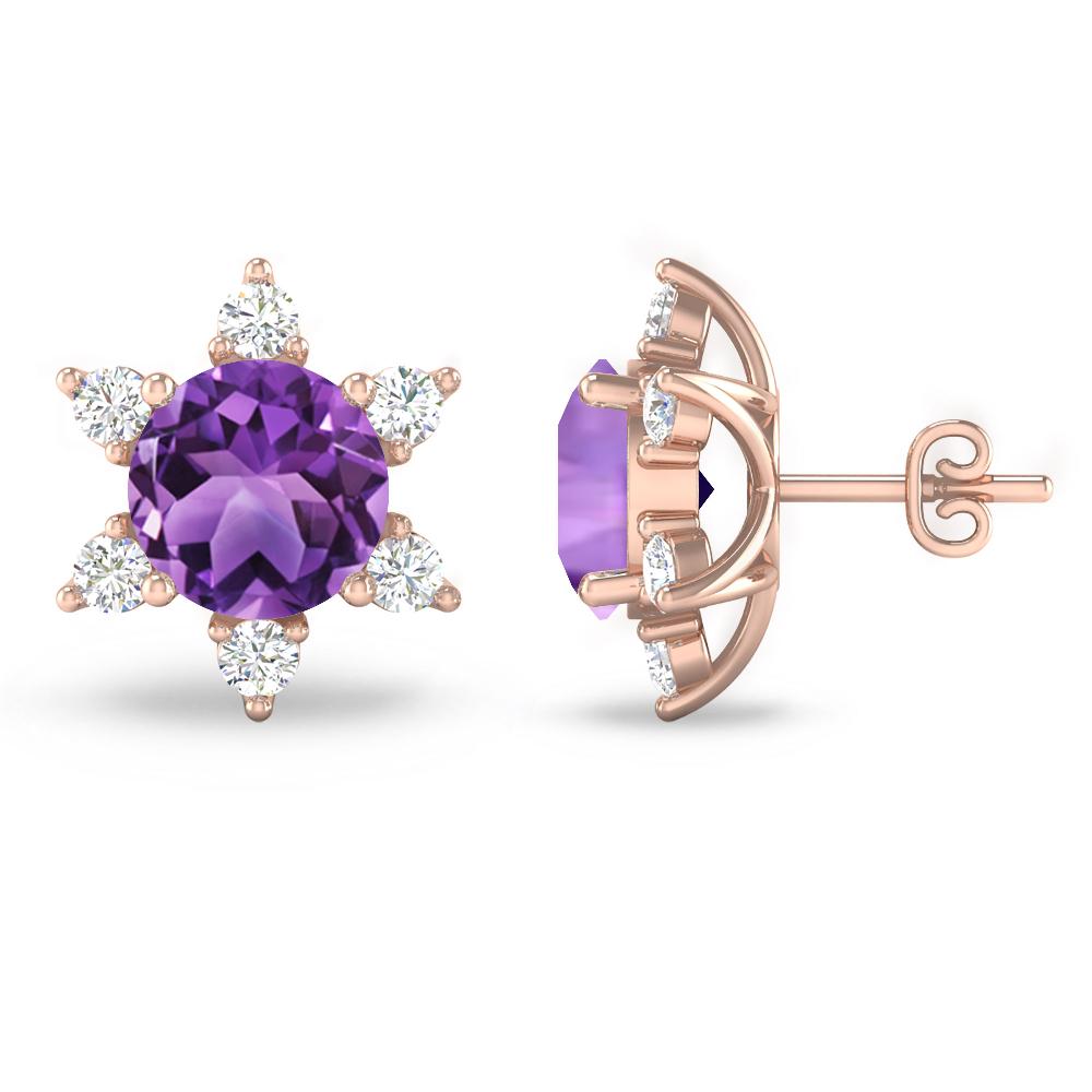 Rose Gold - Amethyst