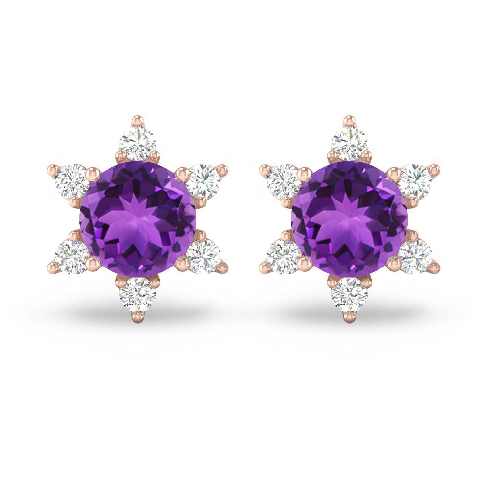 Rose Gold - Amethyst