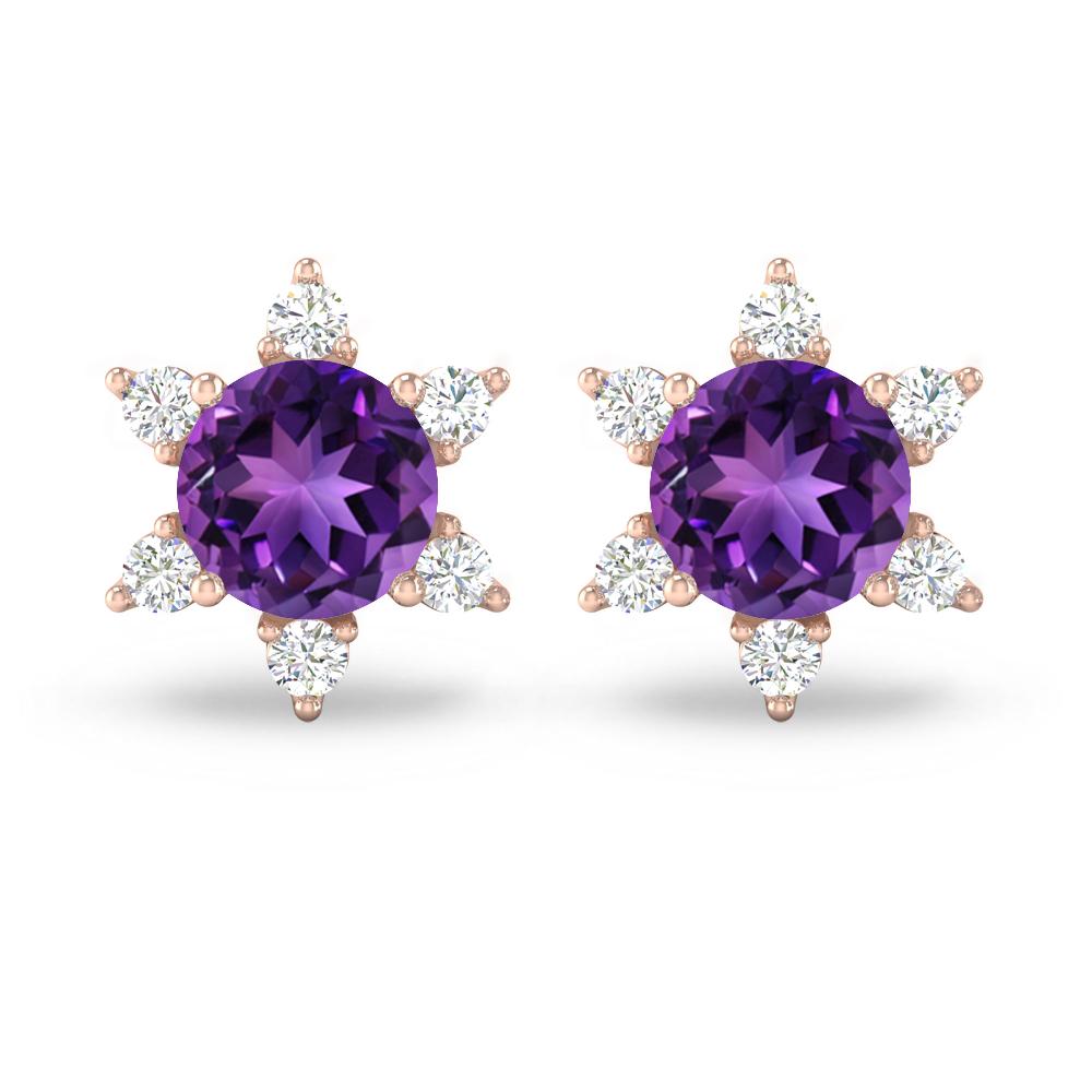 Rose Gold - Amethyst