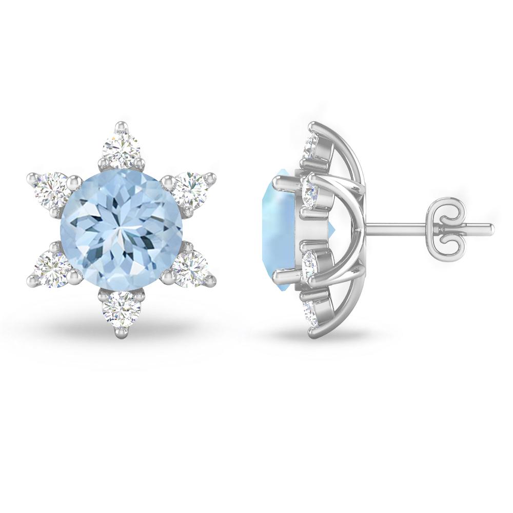 White Gold - Aquamarine